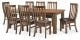 Lawson 2250 Table + 8 Lawson Dining Chairs