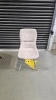 Clearance - Polly Dining Chair - Grey Fabric - Taupe Leg