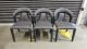 Clearance - Mode Dining Chairs - Black x3