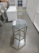 Clearance - Hexgem Lamp Table - Silver