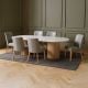 Amalfi 2200 Oval Dining Table