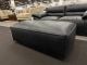 Clearance - Aspen Ottoman - Vintage Black Leather 
