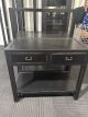 Clearance - Black 2 Draw Hall Table