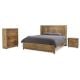 Chevron 4 Piece Queen Bedroom Suite With Tallboy Chest