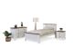 Cooper 4 Piece Double Bedroom Suite With Dressing Table Base - Two Tone