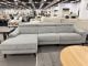 Clearance - Hatem 3-Seater - LAF Chaise - Grey Fabric