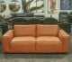 Hoffman 3 Seater Sofa - Vintage Camel Leather