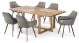 Huon Valley 2100 Dining Table + 6 Vincent Dining Chairs