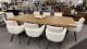 Clearance - Kildare 2600 dining table & 8X Kelsey Dining chair