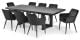 Linea 2400 Dining Table - Black