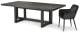 Linea 2400 Dining Table - Black