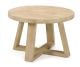 Linea Round Lamp Table - Natural