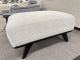 Clearance - Matera Ottoman - Grey Gum Fabric