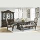 Maylee Extension Table + 4 Dining Chairs + Bench & 2 Carver Armchairs