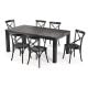 Paris 1900 Dining Table - Provincial Black
