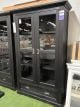 Clearance - Paris Black Display Cabinet - 2 Door 