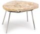 Petrified 630 Coffee Table Large - Stainless Leg