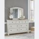 Robbinsdale 7 Drawer Dressing Table & Mirror