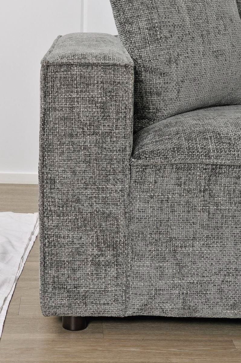 Urban 3 Seater Chaise Sofa - RAF Chaise - Licorice