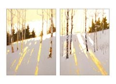 Winter Glow Print - Set Of 2 - 12898H