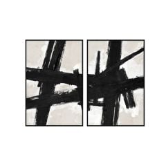 Crosspoint Framed Canvas - Set Of 2 - 151691H