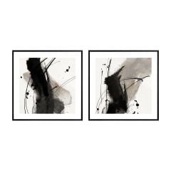 Gesture Framed Canvas - Set Of 2 - 151719