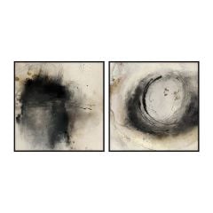 Eclipse Framed Canvas - Set Of 2 - 17880E