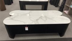 Clearance - Como 3 Door Ent Unit - Black