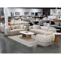 Solace 4 + 3 Seater Sofa Suite - Dune