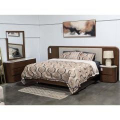 Sadiqa King Bedroom Suite With Dresser Base
