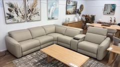 Vetro Leather Corner Lounge