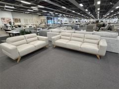 Matera Light Grey 3+2 Seater