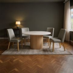 Amalfi 1350 Round Dining Table