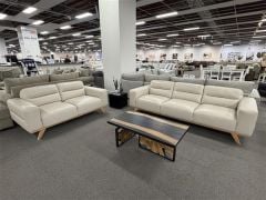 Clearance - Matera 3+2 Light Grey