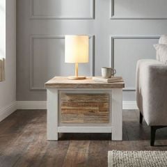Byron Bay 600 Lamp Table - 1 Drawer