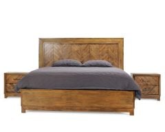 Chevron Queen Bed