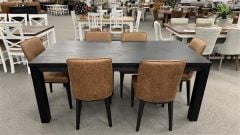 Clearance - Paris 1900 dining Table 6 x Tennant Creek Dining Chairs
