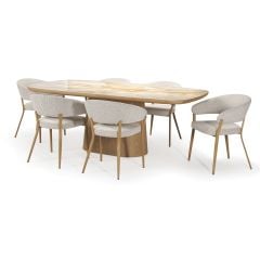 Evoke 2100 Dining Table - Natural Ash