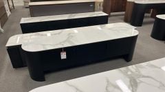 Clearance - Como 3 Door Entertainment Unit - Black