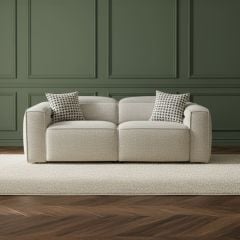 Marko 2 Seater Recliner Sofa - Shale
