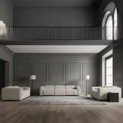 Marko 3 + 2 + 1 Recliner Sofa Suite - Shale