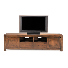 Metro 2100 Large Entertainment Unit - Oak