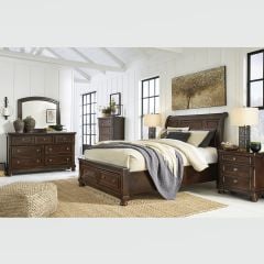 Porter King Bedroom Suite With Dressing Table & Mirror