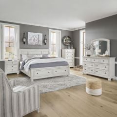 Robbinsdale King Bedroom Suite With Dressing Table & Mirror
