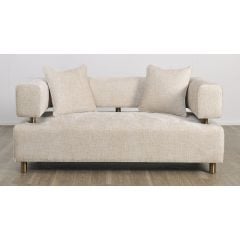Santorini 2 Seater - Latte