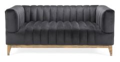 Westin 2 Seater Loveseat - Beige Velvet