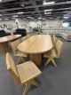 Ripple 2700 Dining Table + 8 Nordic Chairs
