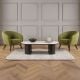 Como Rectangle Coffee Table - Black