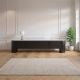 Como 4 Door Entertainment Unit - Black
