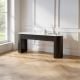 Como 2 Drawer Hall Table - Black